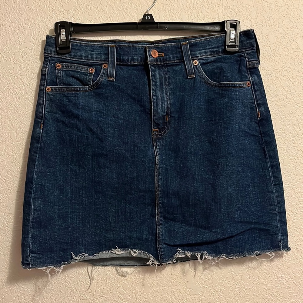 J. Crew Jean Pencil Skirt